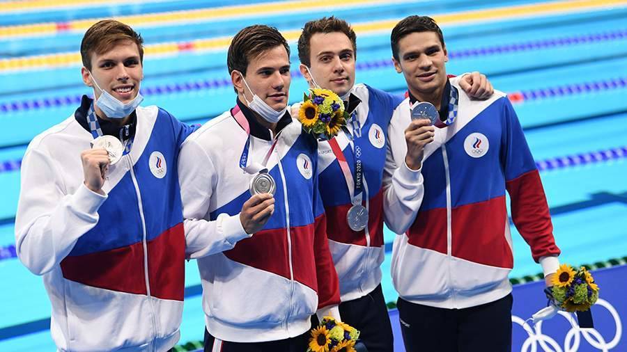 Сальников высоко оценил серебро российских пловцов в эстафете на ОИ