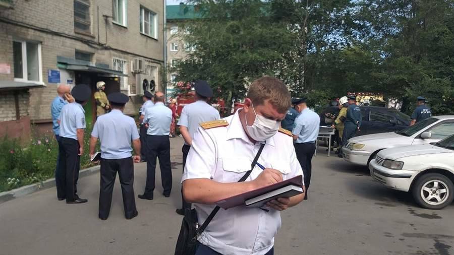 При взрыве газа в Барнауле пострадал семилетний ребенок