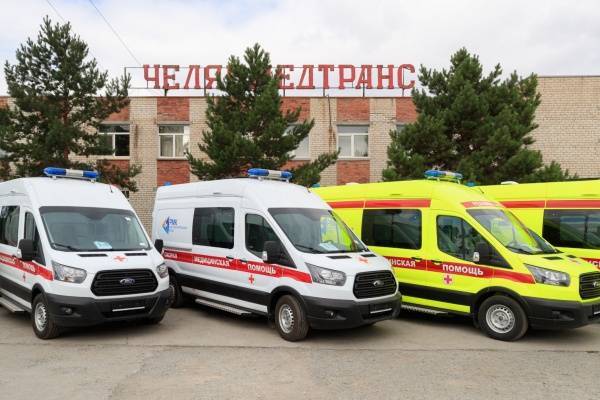 Станция скорой помощи Челябинска получила 20 новых автомобилей