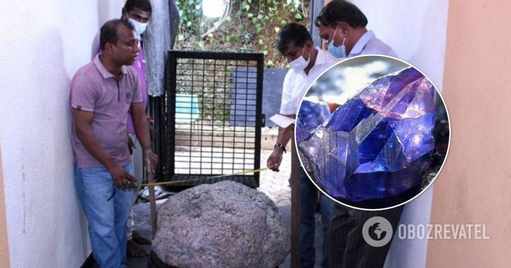 На Шри-Ланке нашли самое большое скопление сапфиров стоимостью 100 млн долларов – фото