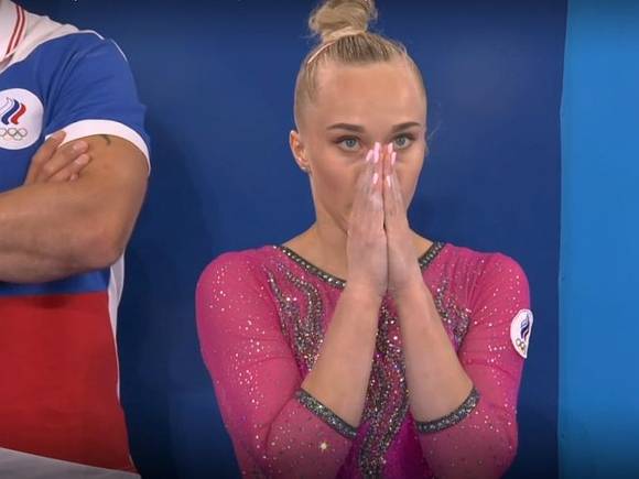 Ангелина Мельникова завоевала «бронзу» в гимнастическом многоборье на ОИ-2020