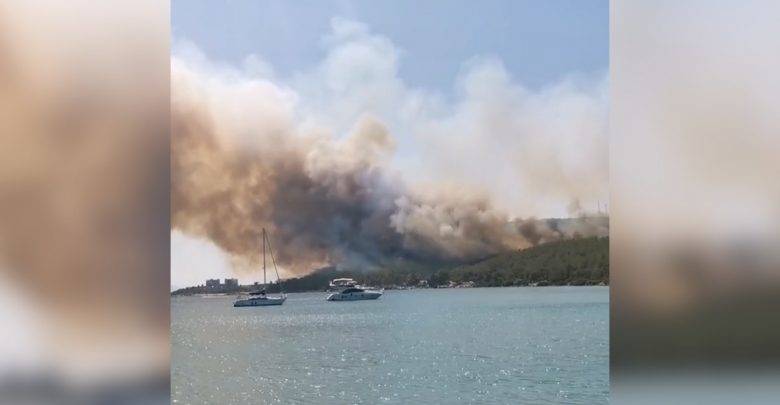 Лесные пожары вспыхнули ещё в ряде провинций Турции