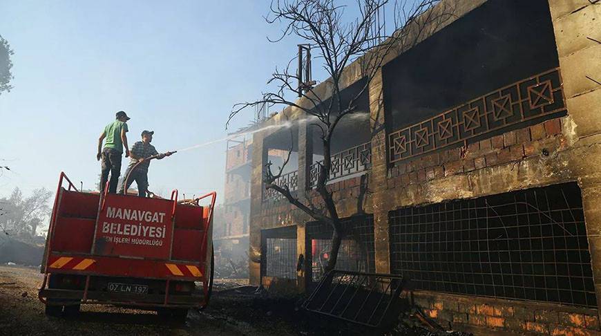 Среди пострадавших от пожаров в курортных регионах Турции граждан Беларуси нет