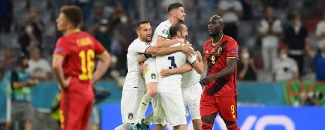 Сборная Италии выиграла у Бельгии и вышла в полуфинал Евро-2020