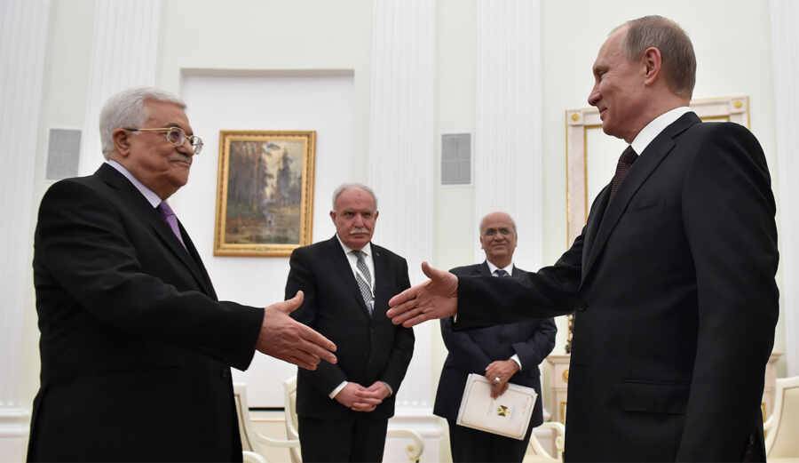 На сентябрь готовится визит президента Палестины в Россию