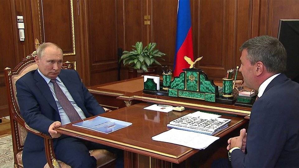 Владимир Путин провел встречу с руководителем платформы «Россия — страна возможностей»