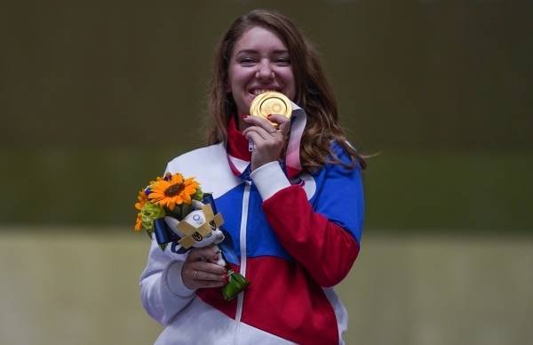 Двукратная олимпийская чемпионка Виталина Бацарашкина стала лейтенантом