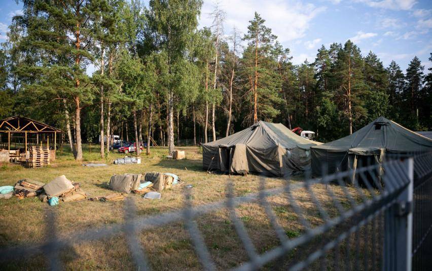 На полигоне в Руднинкай планируется поселить 800 незаконных мигрантов – МВД Литвы