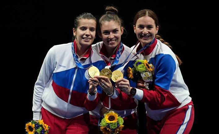 US News (США): российские саблистки выиграли золото Олимпиады в командном турнире