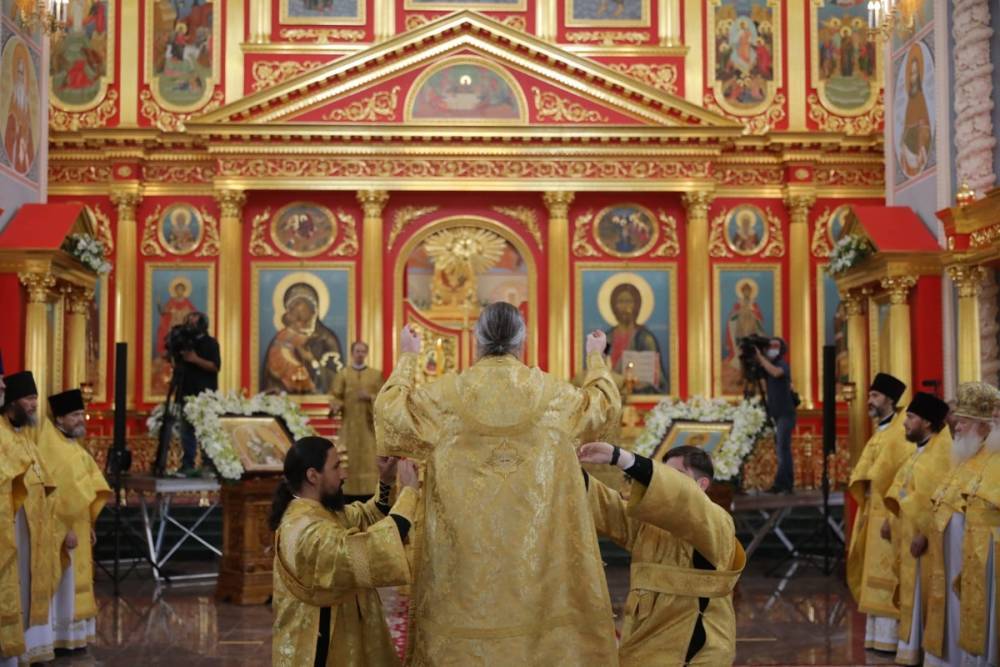 Храм в честь князя Георгия Всеволодовича и святителя Симона освятили в Нижнем Новгороде