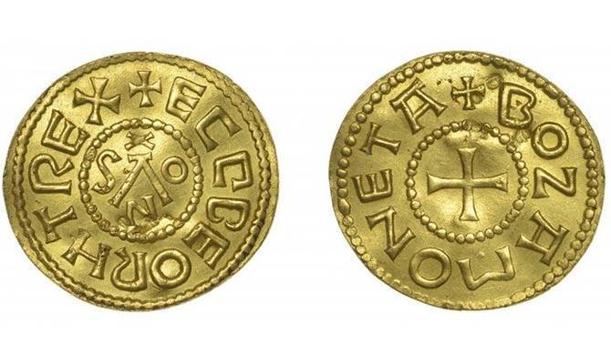 За золотую англо-саксонскую монету рассчитывают выручить 200 тысяч фунтов