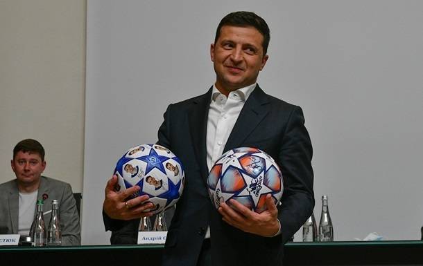 Зеленский отреагировал на проигрыш украинских футболистов