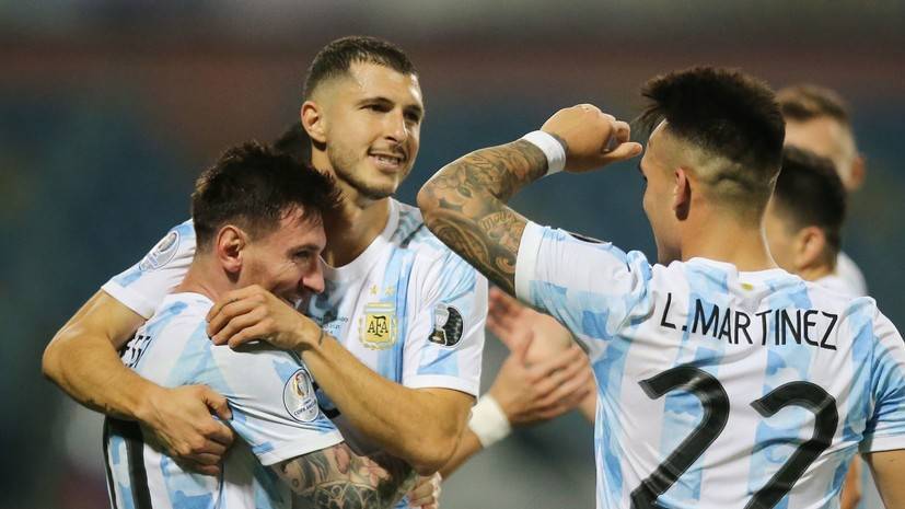 Месси прокомментировал выход Аргентины в полуфинал Кубка Америки