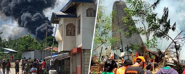 Число погибших при крушении самолета на Филиппинах увеличилось до 29
