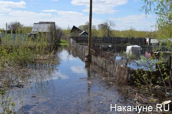 В Свердловской области затоплены десятки домов, эвакуированы два детских лагеря