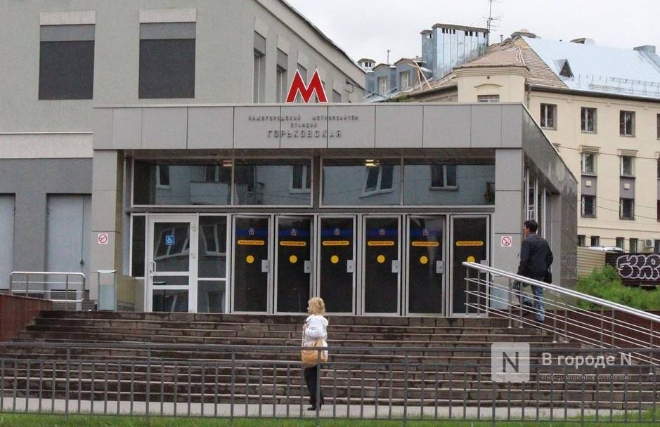 Подпорную стенку у станции метро «Горьковская» начали ремонтировать в Нижнем Новгороде