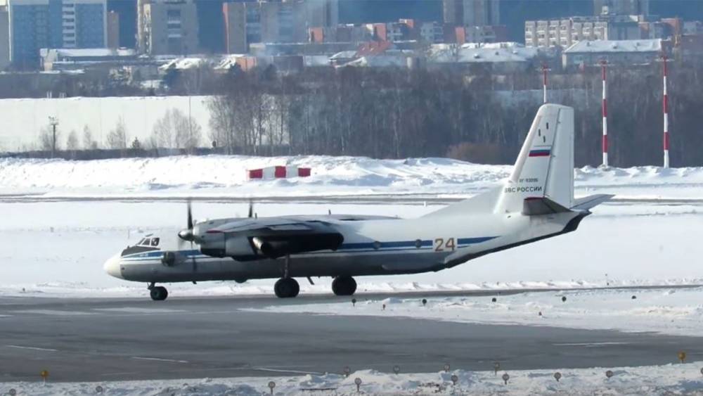 МЧС показало видеокадры с места крушения самолета Ан-26 на Камчатке