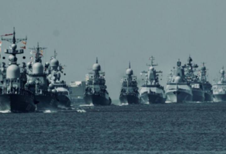 Более 30 кораблей примут участие в первой тренировке Главного военно-морского парада