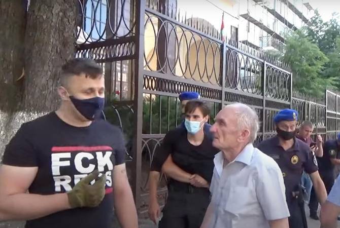 В сети появилось видео, из-за которого посольство Беларуси в Киеве направило ноту МИД Украины