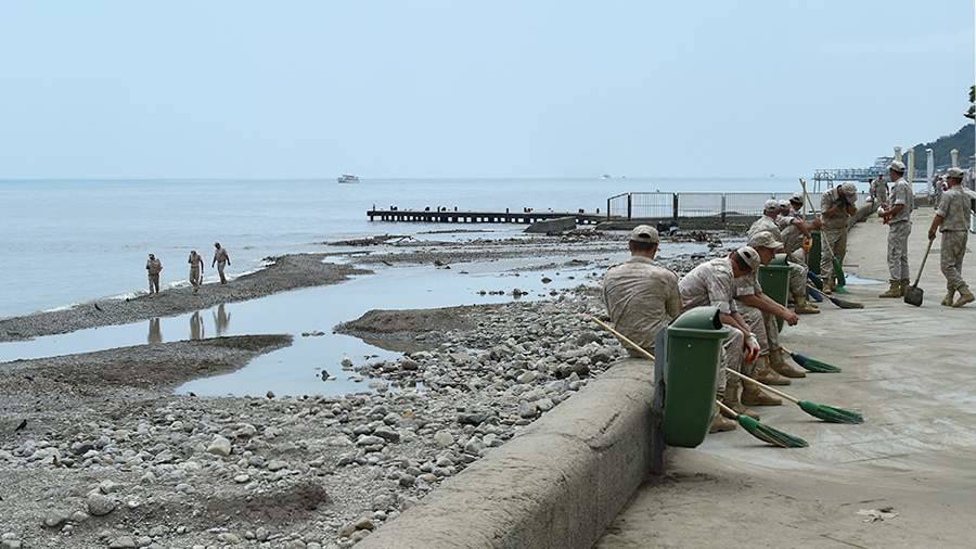 Власти назвали сроки восстановления пляжей после подтоплений на Кубани