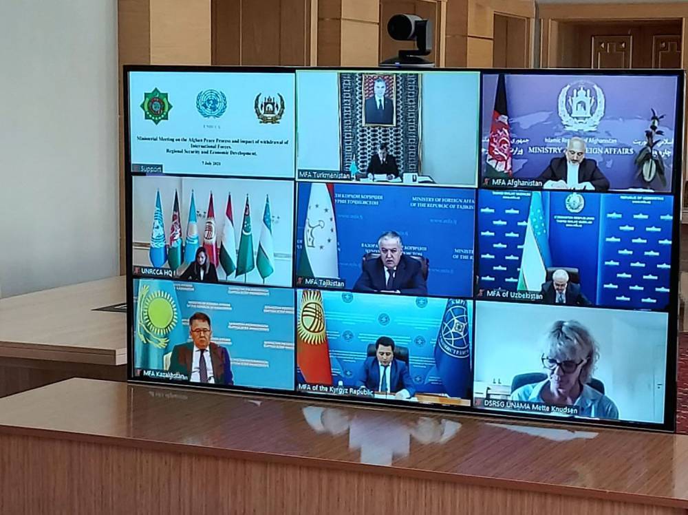 Страны Центральной Азии продолжат оказывать поддержку Афганистану в сотрудничестве с ООН