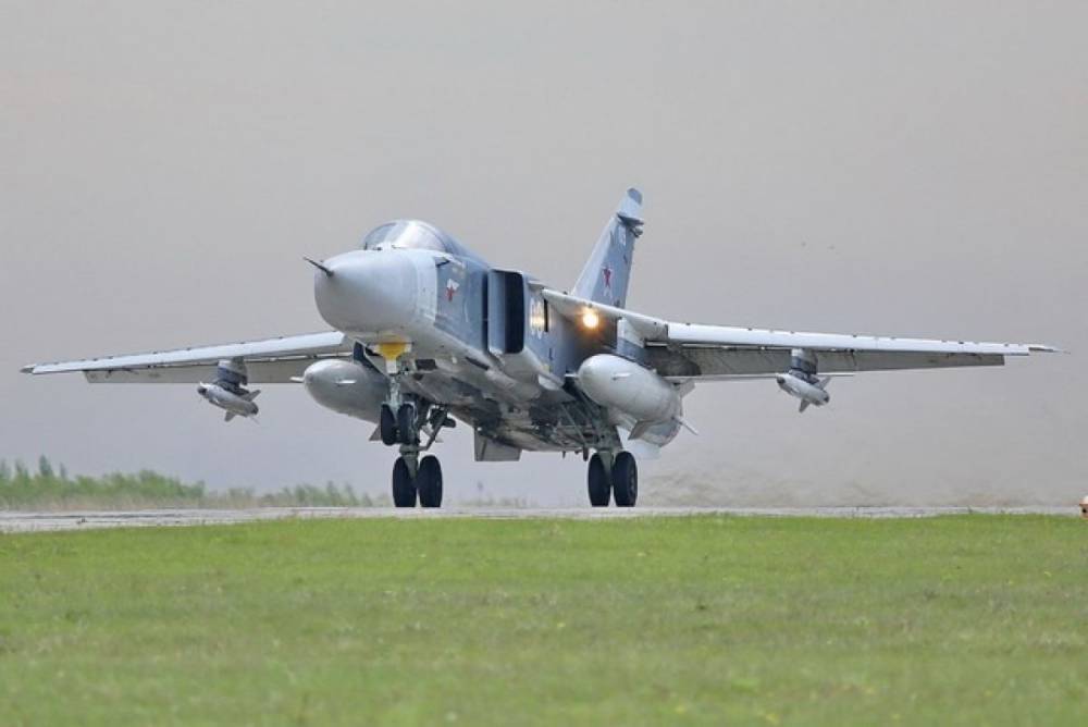 Минобороны: Су-24 ВВС РФ при тренировочном полете не нарушили чужих границ