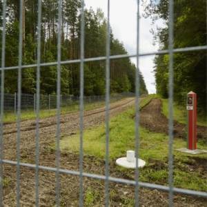 В Литве стартовало строительство забора на границе с Беларусью