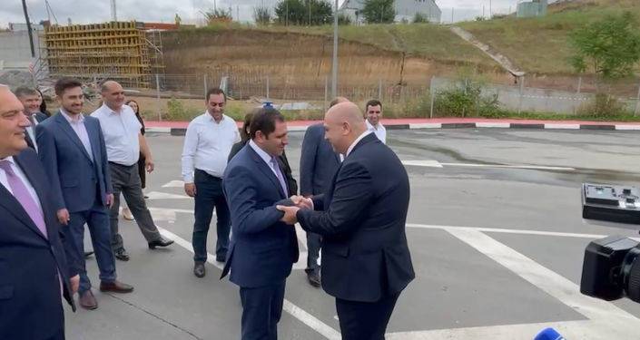 Новый пограничный мост между Арменией и Грузией станет шире - видео