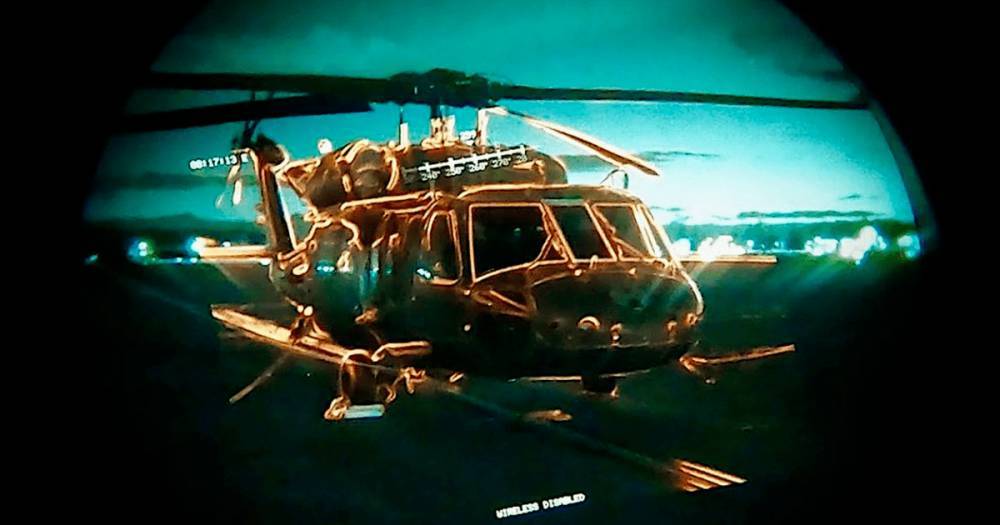 Как в видеоигре. Американские военные показали вертолет через новый прибор ночного видения (фото)