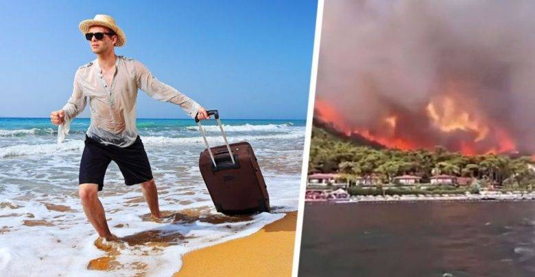 Подсчитано, насколько туристы испугались пожаров на курортах Турции