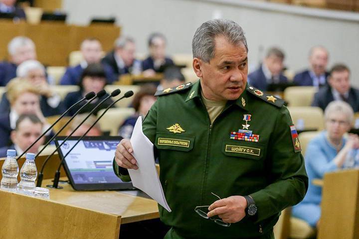 Шойгу назвал наиболее страшную внутреннюю угрозу для России