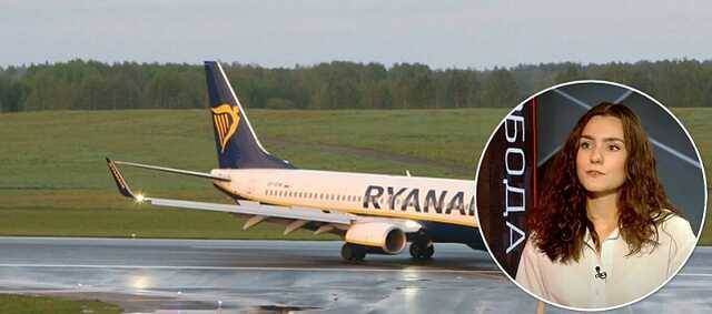Девушка Протасевича заявила госТВ Беларуси, что к посадке самолета Ryanair причастны его экс-коллеги