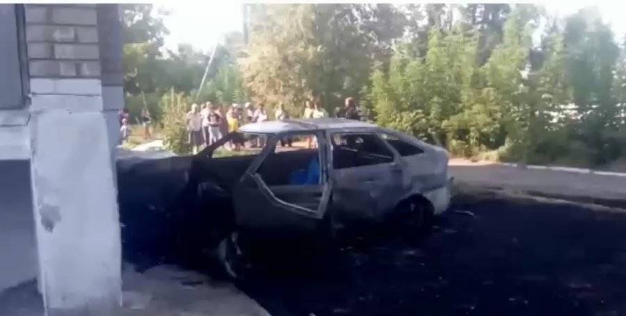 В Башкирии автомобиль влетел в дом и загорелся – Водитель погиб