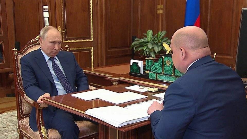 Развитие Севастополя в центре внимания президента на встрече с Михаилом Развожаевым