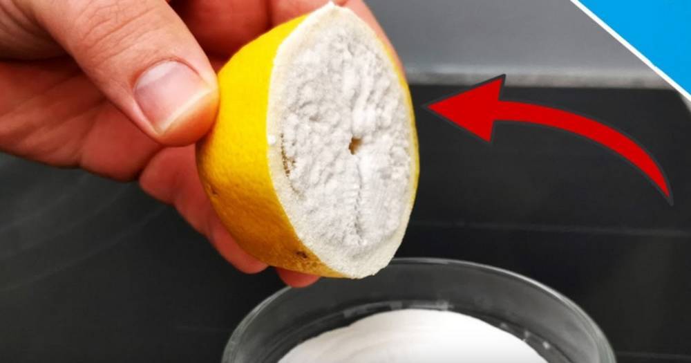 Возьмите половинку лимона и воспользуйтесь отличным лайфхаком для варочной плиты