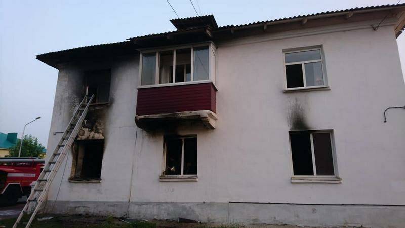 В Башкирии семья с годовалым ребёнком пострадала в пожаре