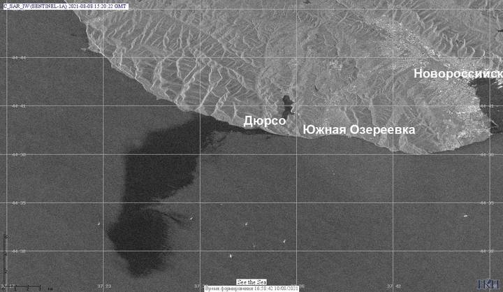 Власти Кубани заявили, что утечка нефти в Черном море не несет угрозы отдыхающим