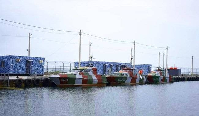 Американцы построили пункт базирования дивизиона Морской охраны в Бердянске