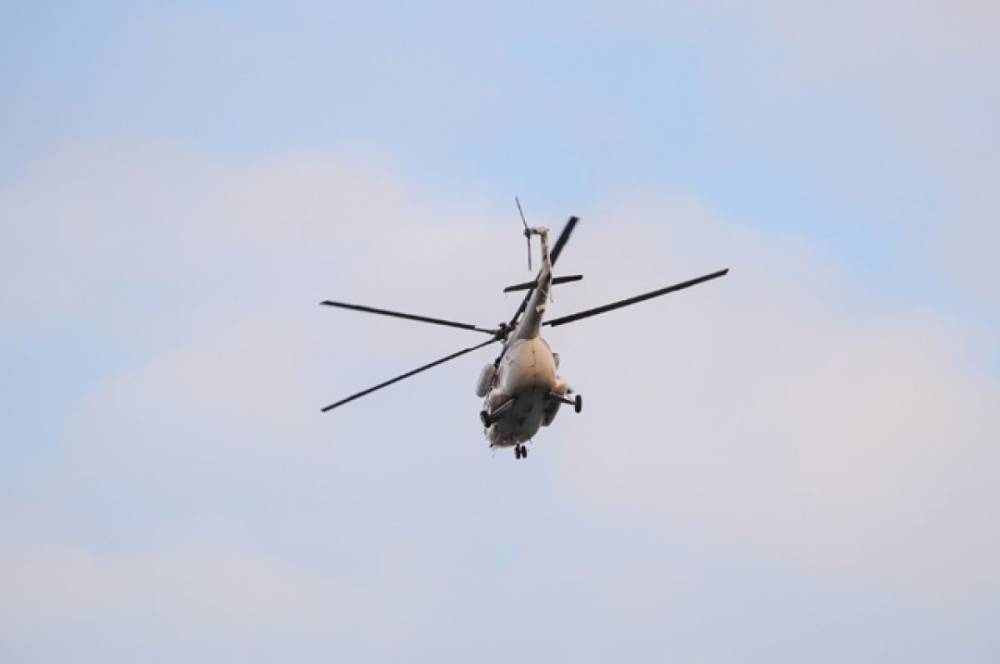 Упавший на Камчатке вертолет Ми-8 лежит на глубине более 145 метров