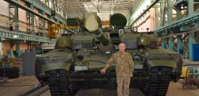 В Украине выпустили новый танк «Оплот» (ФОТО)