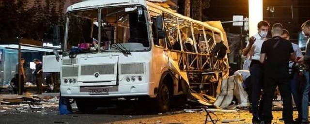 В Воронеже в результате взрыва в автобусе погибли два человека