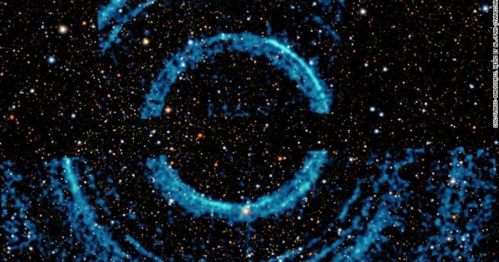 Властелин колец. Астрономы обнаружили призрачные круги у черной дыры