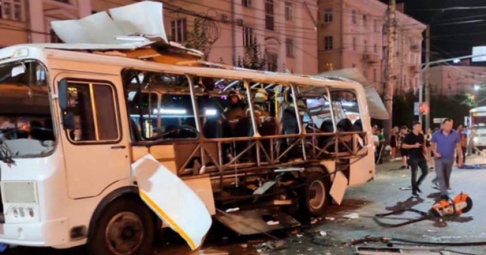 Взрыв автобуса в Воронеже: число погибших увеличилось