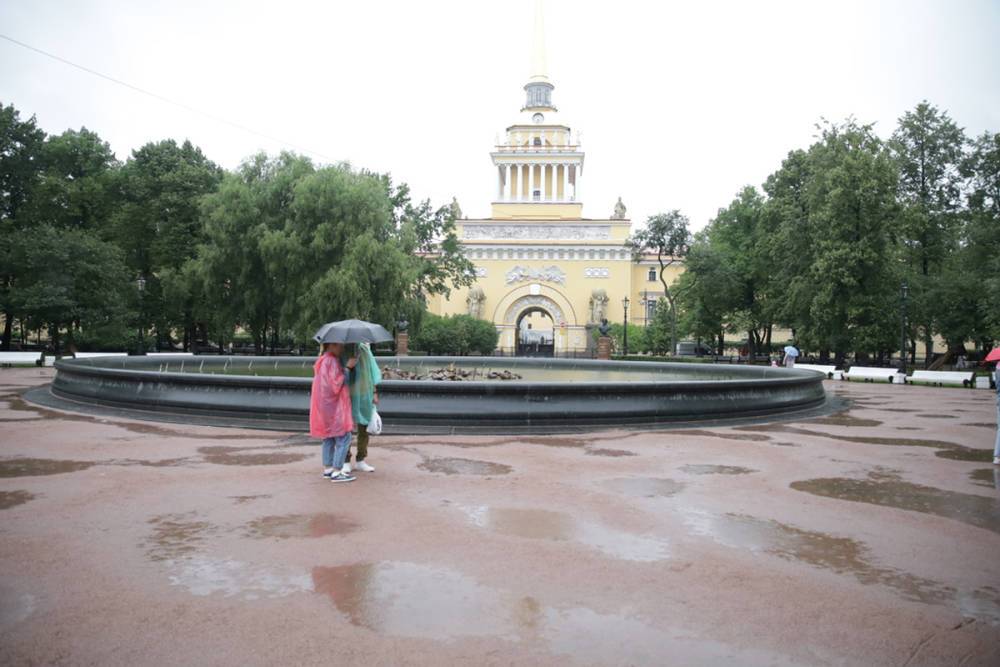 14 августа циклон принесет в Петербург дожди