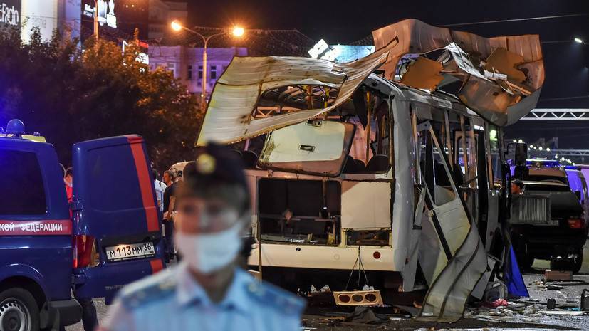 «Ещё двое обратились за помощью»: глава Воронежской области рассказал о состоянии пострадавших при взрыве в автобусе