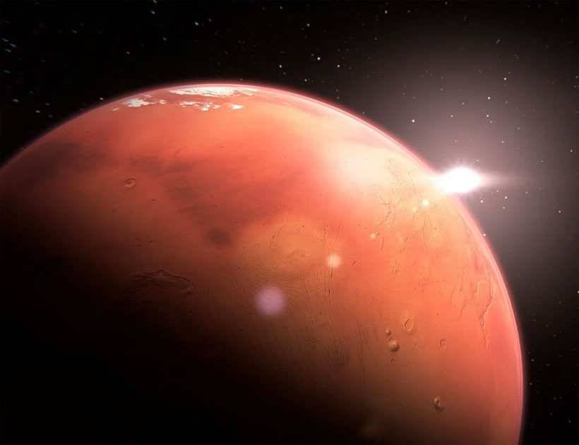 Учёные получили подробную информацию о внутреннем строении Марса