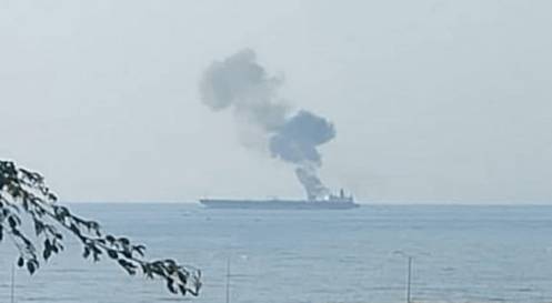 При взрыве танкера в Ливане погибли 10 человек