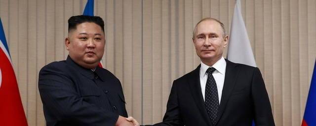 Владимир Путин поздравил Ким Чен Ына с Днем освобождения Кореи