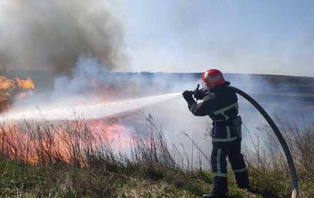 Ряд областей Украины предупредили о чрезвычайной пожарной опасности