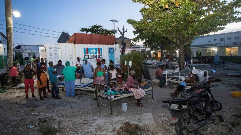 В ООН заявили о готовности оказывать Гаити помощь после землетрясения